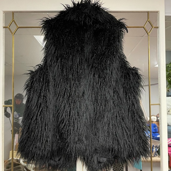 INC faux fur vest Sz 2x - Picture 2 of 3